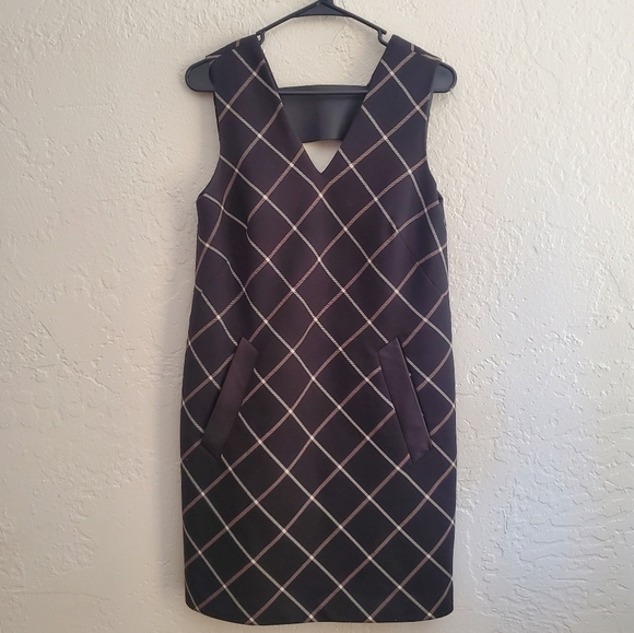 Rag & Bone Phoebe Lamb Leather Shift Dress 4 - Picture 2 of 5